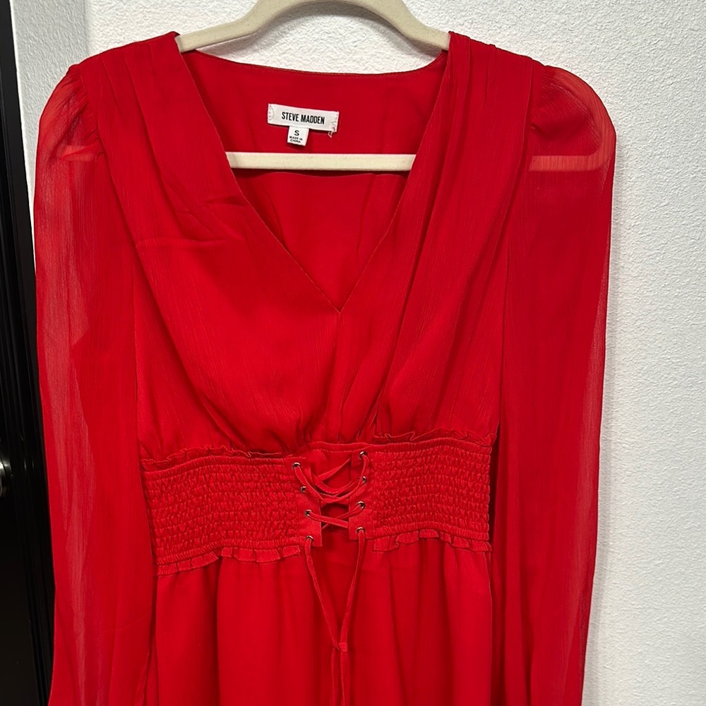 Steve Madden Red Dress